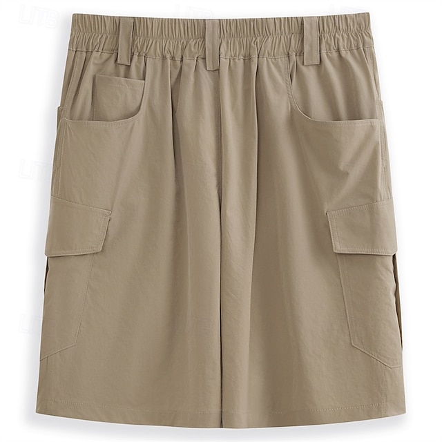 Versatile Tactical Cargo Shorts with Zipper Pockets – Waterproof, Breathable, and Ideal for Outdoor Activities